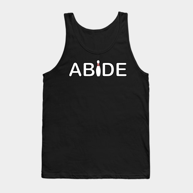 Abide Bowling Tank Top by starbubble